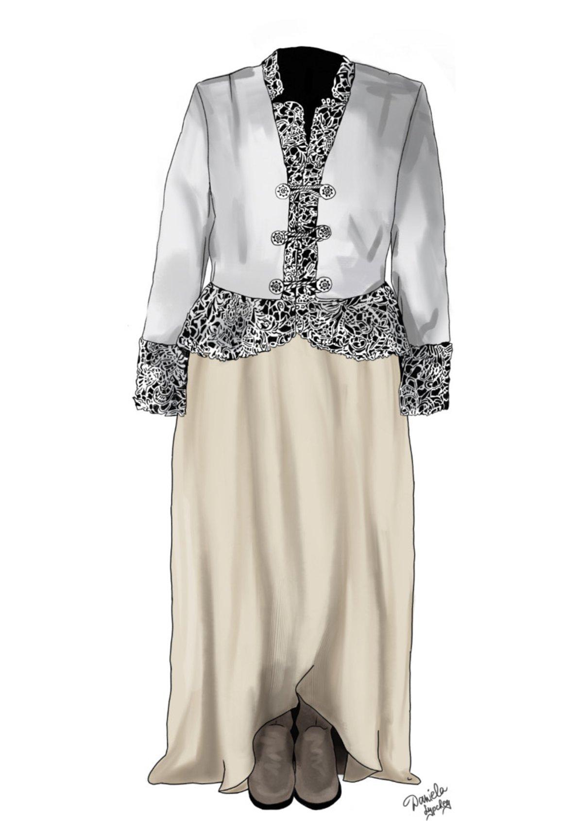 Anhang 2.5: Design-Entwurf des Bühnenoutfits